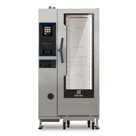 Electrolux Skyline Premium S kombipároló bojlerrel és érintőképernyős vezérléssel, 20 GN 1/1, elektromos, 3 főzési mód (automata, recept, manuális), automata tisztítórendsze