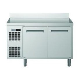   Electrolux 2 ajtós hűtött munkaasztal, R290, fedlappal, hátsó felhajtással
