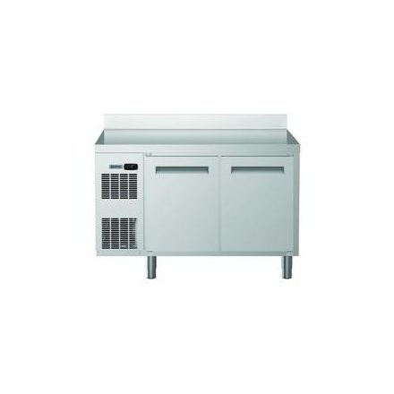 Electrolux 2 ajtós hűtött munkaasztal, R290, fedlappal, hátsó felhajtással