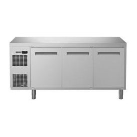 Electrolux 3 ajtós hűtött munkaasztal, R290, fedlappal