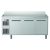 Electrolux 3 ajtós hűtött munkaasztal, R290, fedlappal, hátsó felhajtással