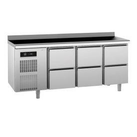SAGI KUB6A 6 fiókos hűtött munkaasztal