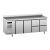 SAGI KUC4A 2 ajtós 4 fiókos hűtött munkaasztal